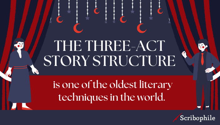 The three-act story structure is one of the oldest literary techniques in the world.