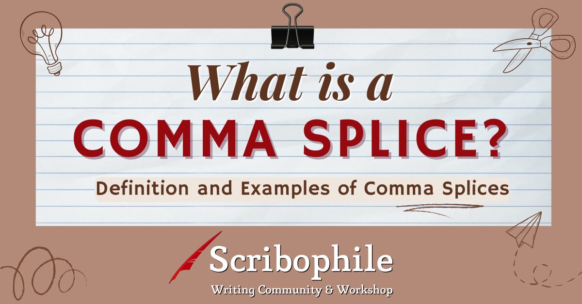 comma splice examples