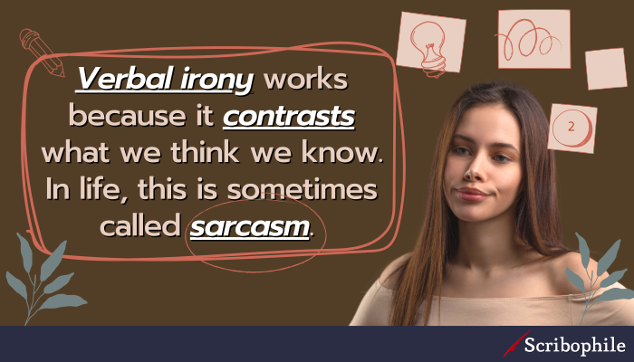 irony definition and examples