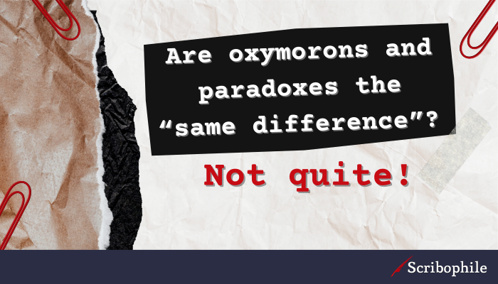 What Is An Oxymoron Easy Definition With Examples From Literature